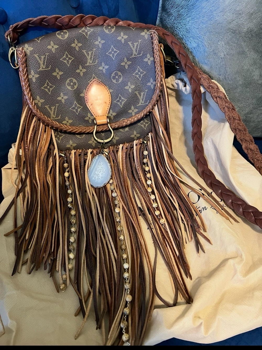Vintage Boho Bags World Traveler - Picture 6 of 12